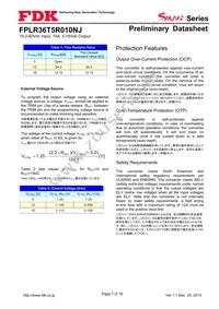 FPLR36T5R010NJ Datasheet Page 7