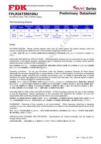 FPLR36T5R010NJ Datasheet Page 18