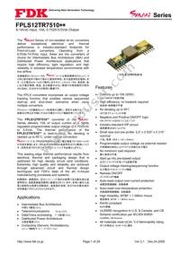 FPLS12TR7510PA Datasheet Cover