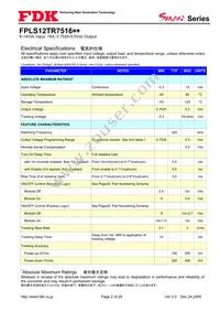 FPLS12TR7516PA Datasheet Page 2