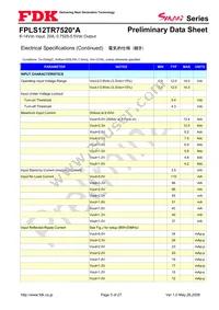 FPLS12TR7520PA Datasheet Page 3