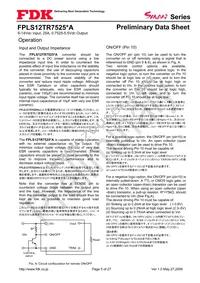 FPLS12TR7525PA Datasheet Page 5