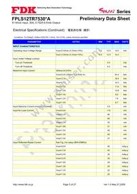 FPLS12TR7530PA Datasheet Page 3