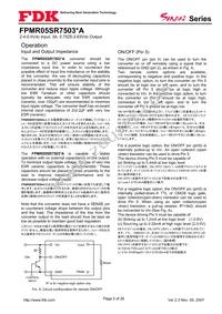 FPMR05SR7503PA Datasheet Page 5