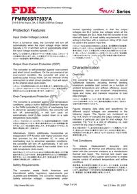 FPMR05SR7503PA Datasheet Page 7