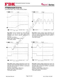 FPMR05SR7510PA Datasheet Page 19