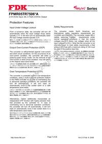 FPMR05TR7506PA Datasheet Page 7