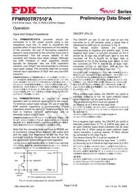 FPMR05TR7510PA Datasheet Page 5