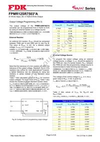 FPMR12SR7503PA Datasheet Page 6