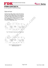 FPMR12SR7503PA Datasheet Page 9