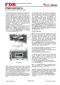 FPMR12SR7505PA Datasheet Page 8