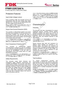 FPMR12SR7506PA Datasheet Page 7