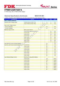 FPMR12SR7508PA Datasheet Page 3