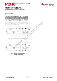 FPMR12TR7503PA Datasheet Page 9