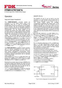 FPMR12TR7508PA Datasheet Page 5