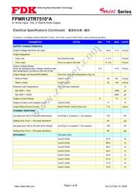 FPMR12TR7510PA Datasheet Page 4