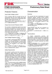FPMR19S3R304PA Datasheet Page 8