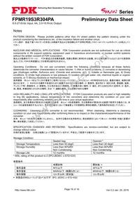 FPMR19S3R304PA Datasheet Page 16