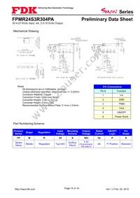 FPMR24S3R304PA Datasheet Page 15