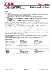 FPMR24SN2R502PA Datasheet Page 15