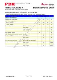 FPMR24SN7R502PA Datasheet Page 3