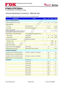 FPMS12TR7506PA Datasheet Page 4