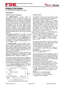 FPMS12TR7506PA Datasheet Page 5