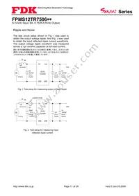 FPMS12TR7506PA Datasheet Page 11