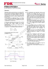 FPMS12TR7508PA Datasheet Page 8