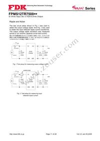 FPMS12TR7508PA Datasheet Page 11