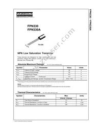 FPN330A Datasheet Cover