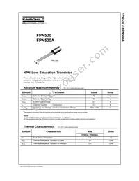 FPN530 Datasheet Cover
