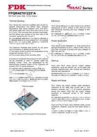 FPQR48T01225PA Datasheet Page 9