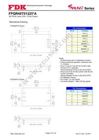 FPQR48T01225PA Datasheet Page 15