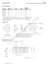 FPT705-270-R Datasheet Page 2