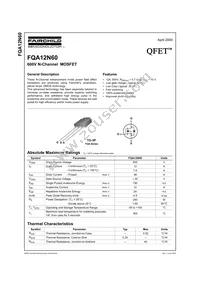FQA12N60 Datasheet Cover