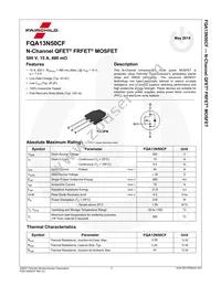 FQA13N50CF Datasheet Page 2