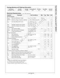 FQA7N80C-F109 Datasheet Page 2