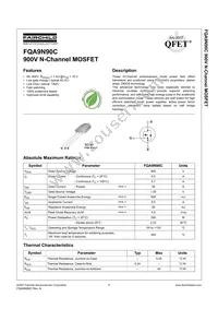 FQA9N90C Datasheet Cover