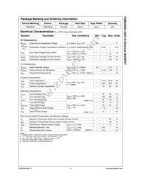 FQB25N33TM Datasheet Page 2