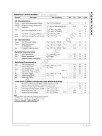 FQB2N30TM Datasheet Page 2