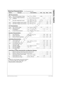 FQB2P25TM Datasheet Page 2