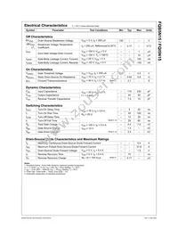 FQB5N15TM Datasheet Page 2