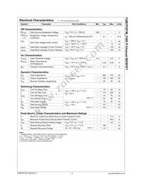 FQB7P20TM-F085 Datasheet Page 2