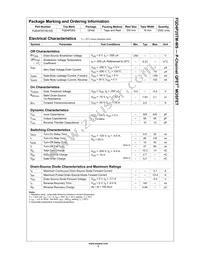 FQD4P25TM-WS Datasheet Page 2