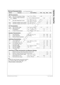 FQD4P40TF Datasheet Page 2