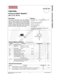 FQD7N20LTM Datasheet Page 2