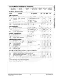 FQD7N30TF Datasheet Page 3