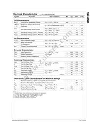 FQL50N40 Datasheet Page 2