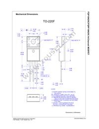 FQP16N25C Datasheet Page 9